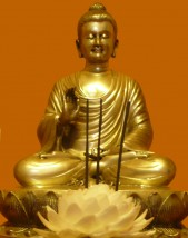 Buda Altar Laranja