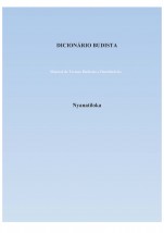 Capa Dicionáio Budista