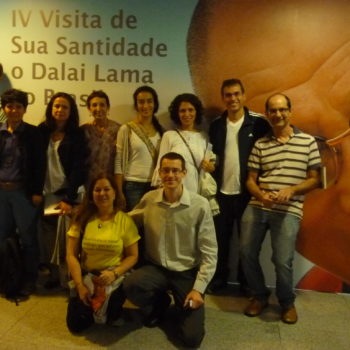 Dalai Lama no Brasil
